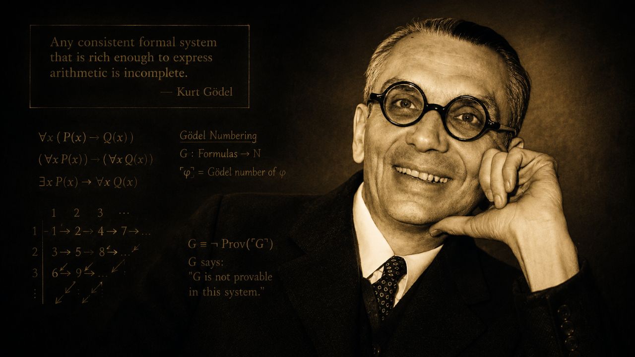 The Man Who Proved Mathematics Could Never Be Complete