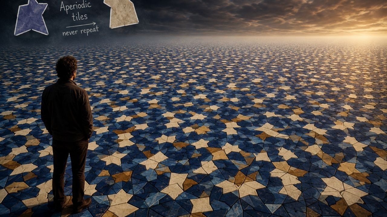 The Shape That Can Fill Space — Without Ever Repeating It