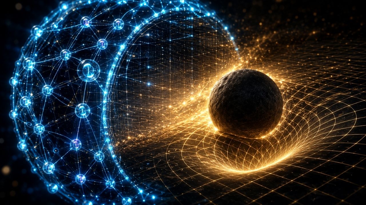The Universe That Computed Space — But Forgot Gravity