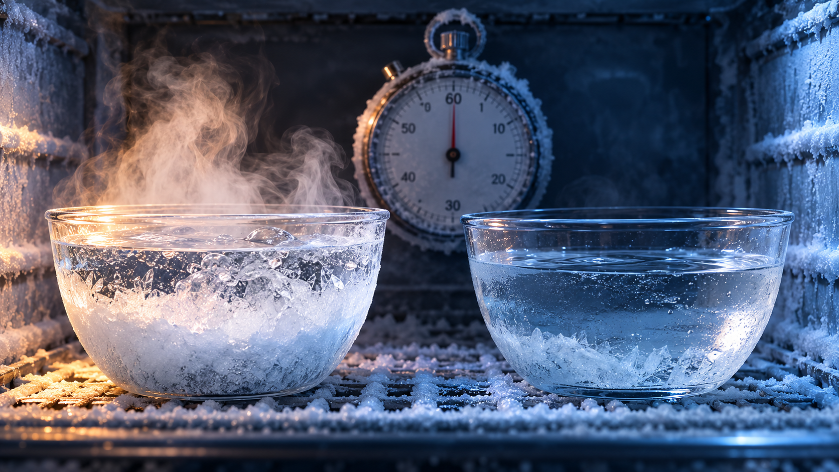 Hot Water Can Freeze First. The Reason Is Stranger Than You Think